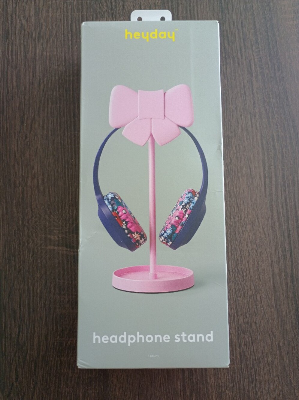 Heyday Pink Bow Headphone Stand